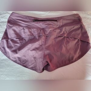 Lululemon LR Speed up shorts size 8 purple